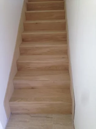 Habillage escalier bton