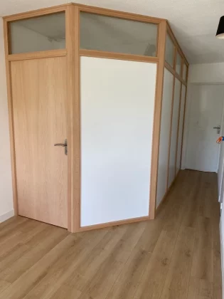 R�alisation d�une cloison bois